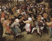 Pieter Bruegel Wedding dance Spain oil painting artist